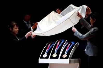 Tokyo 2020 Olympics unveil medals